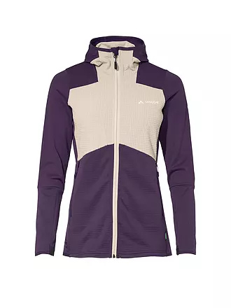 VAUDE | Chaqueta polar de touring para mujer Monviso Grid Fleece | lila